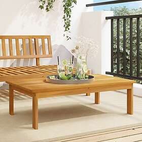 vidaXL Garden Table 100x60x30 cm solid acacia wood
