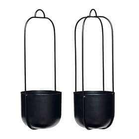 Hübsch Hängande kruka 2-pack