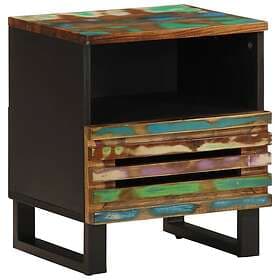 vidaXL Nightstand Solid Reclaimed Wood 40x33x46cm 377474