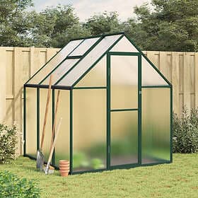 vidaXL Greenhouse 169x169x195 cm (Aluminium)