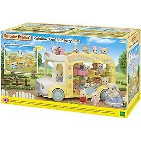 Sylvanian Families Rainbow Bus Preschool