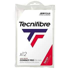 Tecnifibre Contact Pro x12 Tennis White 12 X12