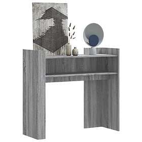 vidaXL Konsolbord grå sonoma 100x35x90 cm konstruerat trä 848470