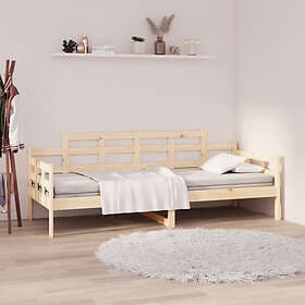 vidaXL Dagbädd 80x200 cm massiv furu