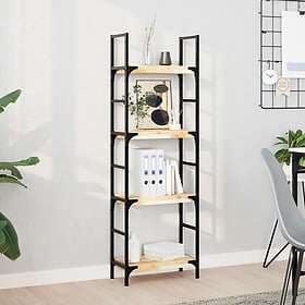 vidaXL Floating Shelves 2 pcs 40x20x4 cm Unfinished Solid Acacia Wood 3279416