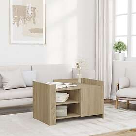 vidaXL Coffee Table 80x50x50 cm Sonoma Oak 848355