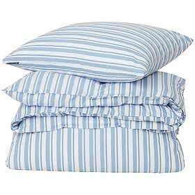 Lexington Striped Duvet Cover Set 220x220cm 50x60x2cm Blue
