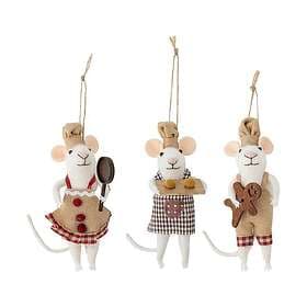 Bloomingville Peo Christmas Ornament 3-pack