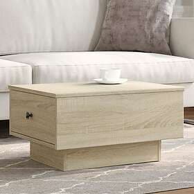 vidaXL Coffee Table Sonoma Oak 60x45x31 cm Engineered Wood 848082