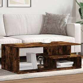 vidaXL Coffee Table Smoked Oak 102x55x35 cm Engineered Wood 848014