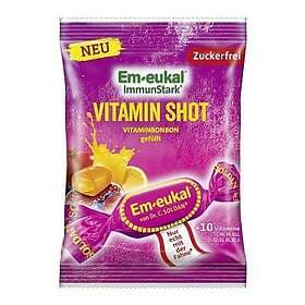 Em-eukal Vitamin Shot Fyllda Halstabletter 75g sockerfri