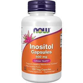 Now Foods Inositol 500mg 100 Capsules