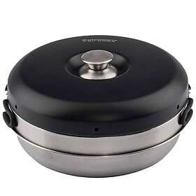 Petromax Dimengo Camping Oven 2L Stainless Steel