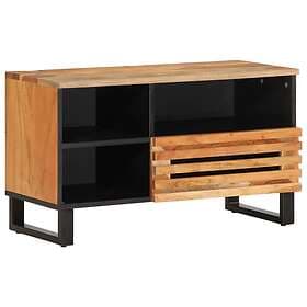 vidaXL Tv-bänk 80x34x46 cm massivt akaciaträ 377520