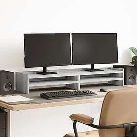 vidaXL Skärmställ TV Stand 100x24x16 cm grey engineered wood