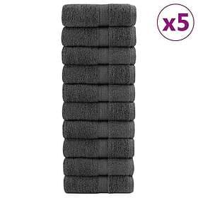 vidaXL Premium gästhanddukar SOLUND 50 st 30x50cm 600gsm