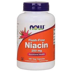 Now Foods Niacin Flush-Free, 500mg 90 Vege Capsules