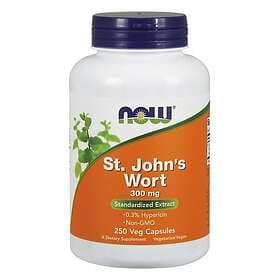 Now Foods St. John's Wort, 300mg 250 Vege Capsules