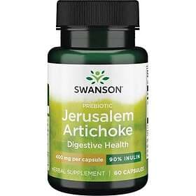 Swanson Prebiotic Jerusalem Artichoke, 400mg 60 Capsules