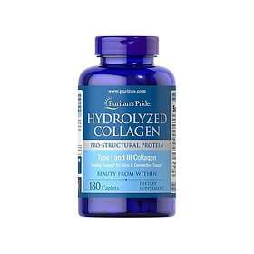 Puritan's Pride Hydrolyzed Collagen 1000 mg 180 Caplets
