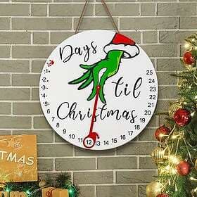 Grinch Christmas Decorations Advent Calendar 2023