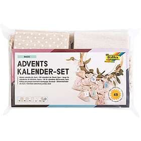 Folia Fabric Bag Advent Calendar 24-pack