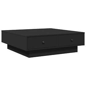 vidaXL Soffbord svart 90x90x28 cm konstruerat trä