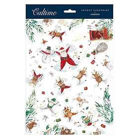 Christmas Figures Santa Snowman Advent Calendar