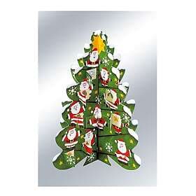 3D Santa Christmas Tree Caltime Advent Calendar