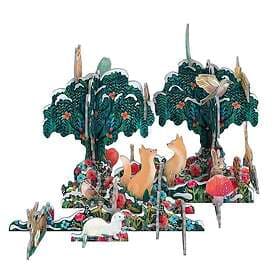 Roger la Borde Moonlit Meadow Foxes Pop and Slot 3D Advent Calendar
