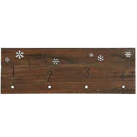 IB Laursen Christmas Wooden Sign Advent Calendar