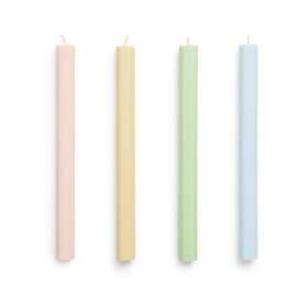 Hay Taper Candles 4pcs