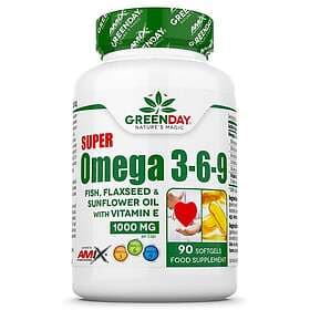 Amix Kepsar Greenday Super Omega 3-6-9 90 Capsules