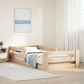 vidaXL Bed Frame 80x200 cm solid pine
