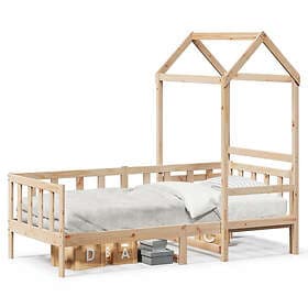 vidaXL Daybed 90x200cm Solid Pine