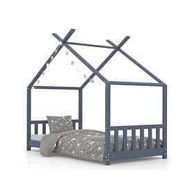 vidaXL Bed Frame 80x160 cm solid pine