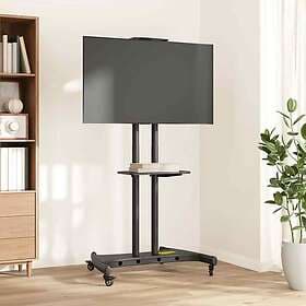 vidaXL TV Stand on wheels for 32-70 inch screen max VESA 600x400 mm 60kg