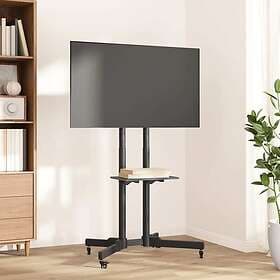 vidaXL TV Stand on wheels for 32-70 inch screen max VESA 600x400 mm 50kg