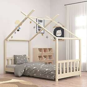 vidaXL Bed Frame 70x140 cm solid pine