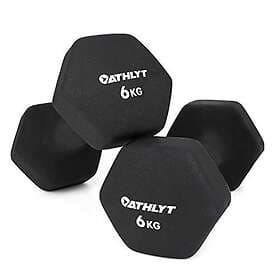 Athlyt ATH-NDB6 Hantelset, 2 x 6kg
