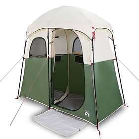 vidaXL Shower Tent 2 persons green waterproof