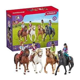 Schleich 72221 HORSE CLUB Ausritt, ab 5 Jahren, HORSE CLUB Spielset, 40 Teile, e