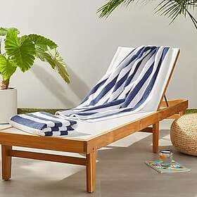 Amazon Basics CBSTNAVY Strandhandduk 152,4 x 76,2 cm x 2 stycken