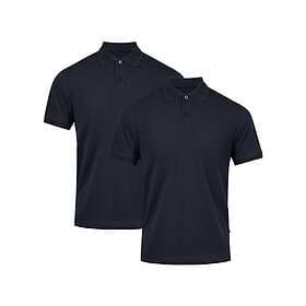 Danish Endurance Organic Cotton Polo Shirt 2-pack (Herr)