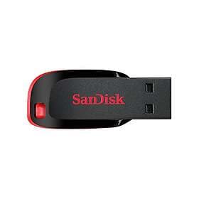 SanDisk 128GB Cruzer Blade USB 2,0 Flash Drive