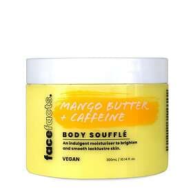 Face Facts Body Souffle Moisturiser Mango Butter & Caffeine 300ml