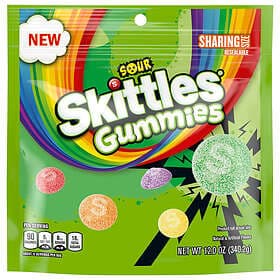 Skittles Gummies Sour 340g