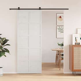 vidaXL Barn Door Solid Pine 80x208 cm