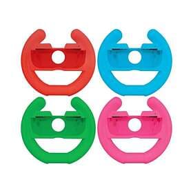 Oniverse Pack of 4 Racing wheel controller holders Blue/Red/Green/Pink