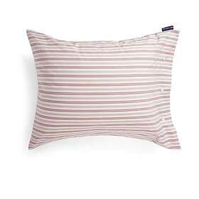 Lexington Duvet Cover Dobby Striped Cotton Poplin 50x60cm Red-Beige-White
